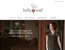 Tablet Screenshot of bellynsoul.com